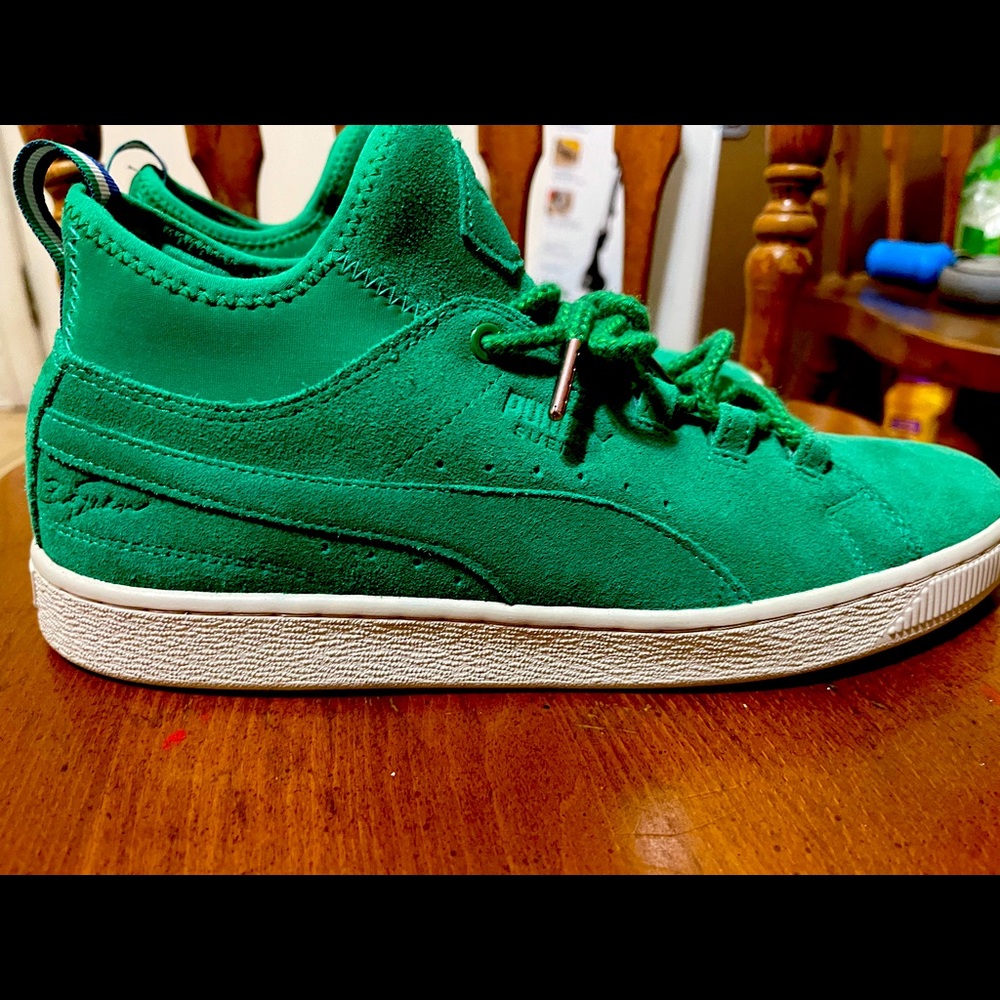 Big Sean x Puma Green Suede Clydes SOLD SOLD SOLD